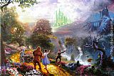 Thomas Kinkade Dorthy Discovers the Emerald City painting